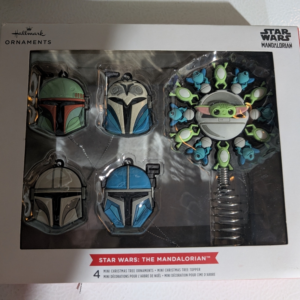 Star Wars Mandalorian Ornaments Set